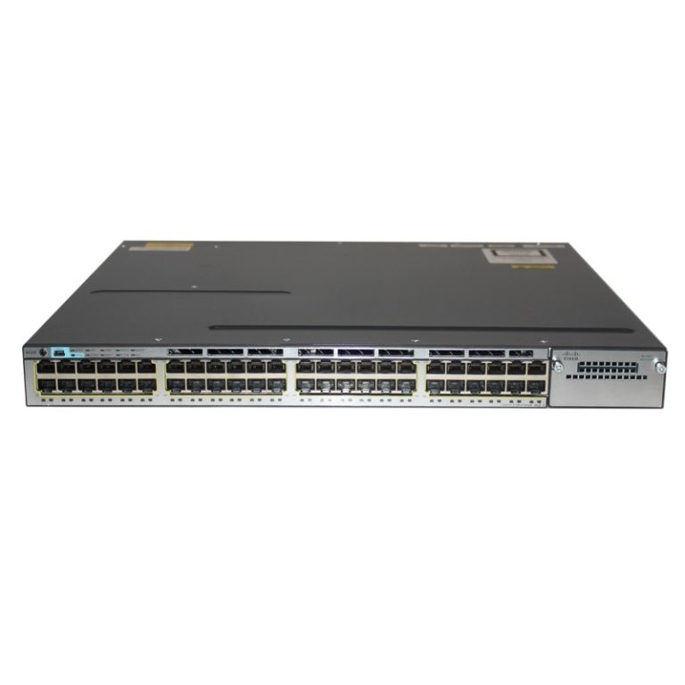 WS-C3750X-48P-S - Cisco Catalyst 3750X-48P Switch Layer 3 - 48 x 10/100 ...